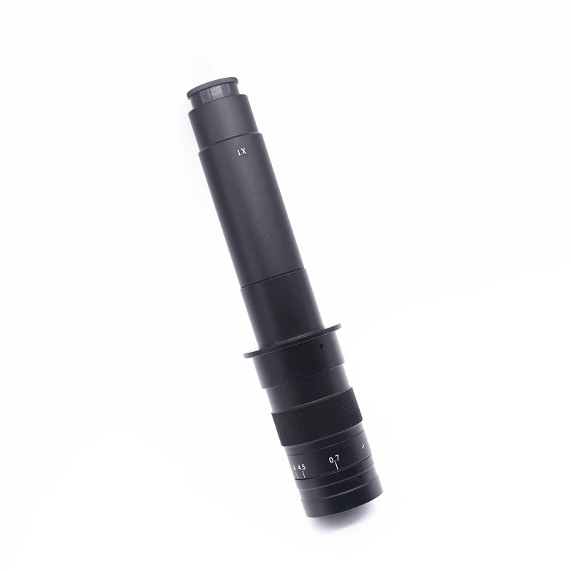 Optical 400x industrial video microscope lens with 1X eyepiece mobile phone maintenance mechanical vision inspection lens