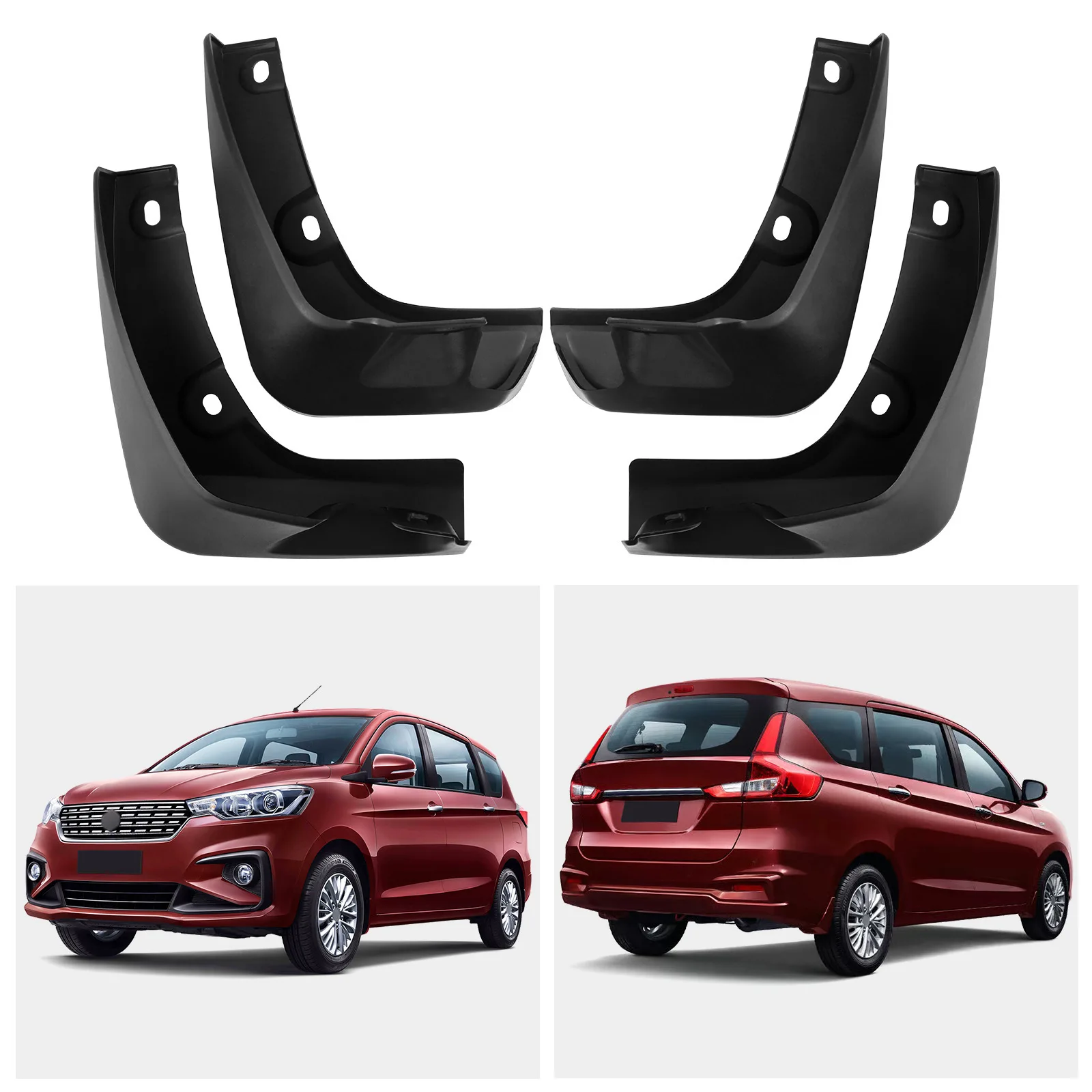 For Suzuki Ertiga 2019-2025 Cross Border Export Wear Resistant Perfect Fit Car Mud Flaps Tire Fender Splash Guards Modification