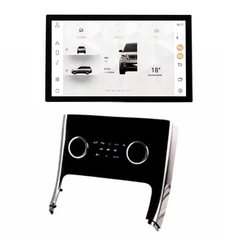 13.3 Inch Android Car Radio Fit for Land Rover Range Rover Sport L320 Multimedia Video Player Head Unit GPS Navigation Carplay