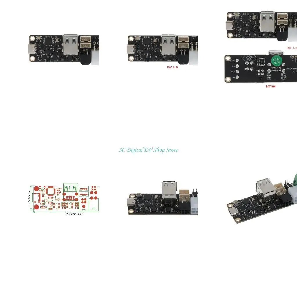 E74D BIGTREETECH U2C Module CAN Support Klipper Printer Parts For Voron