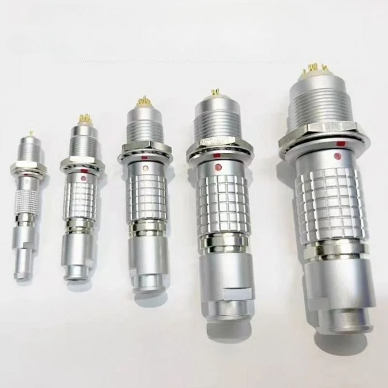 Compatible withLEMOConnectors FGG Aviation Plug EGG Socket00B0B1B2B2-12PinMetal Push-pull Self-locking Wiring Harness Connectors