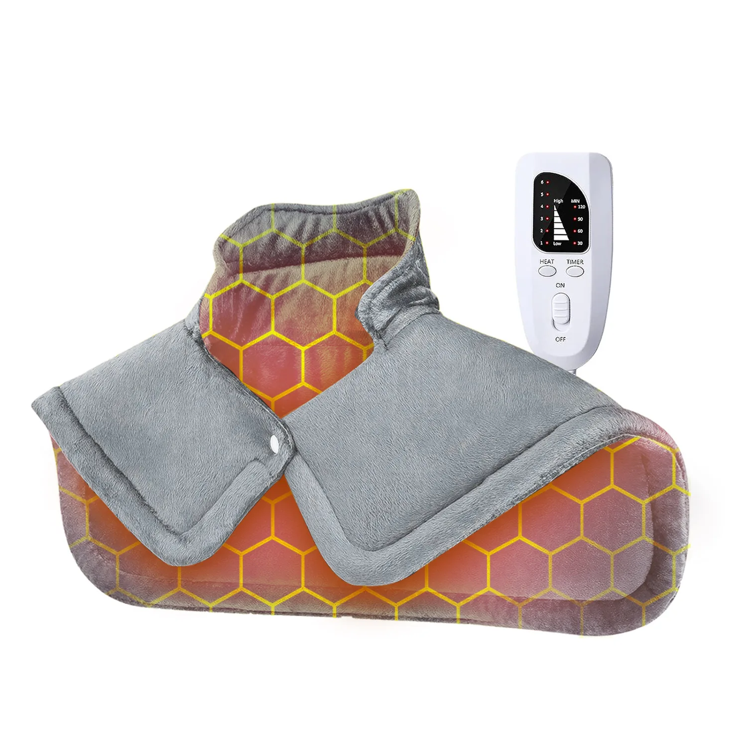 

Графеновая грелка, гравитационное одеяло, электрическое отопление, шаль с подогревом плеч, шеи, накидка, боль в плечах, физиотерапевтическая подушка