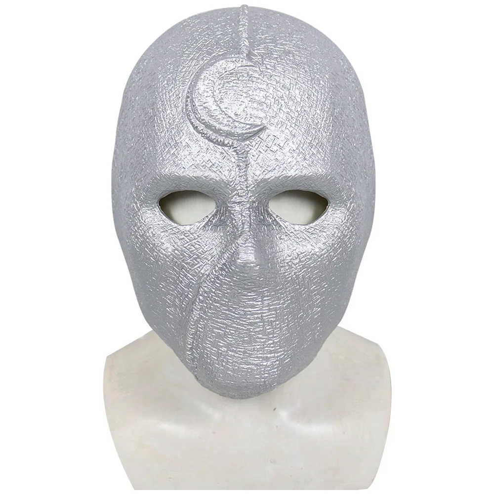 

2022 Film "Moon Knight" - Moon Knight Mask Headgear, Moon Knight Latex Mask, Face Mask for Cosplay, Role-playing Costume