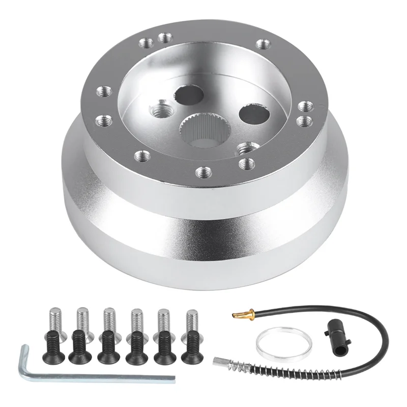 

5 & 6 Hole Billet Steering Wheel Hub Adapter For Chevy 1969-1994 Short Hub Connector Car Accessories