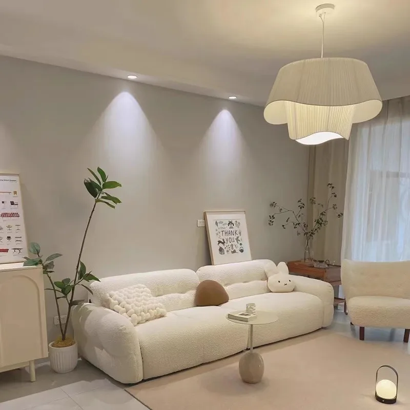 

Nordic Cloud Living Room Sofa, Pouf Couch Puffs Futon Armchair, Universal Sillon Cama Decor