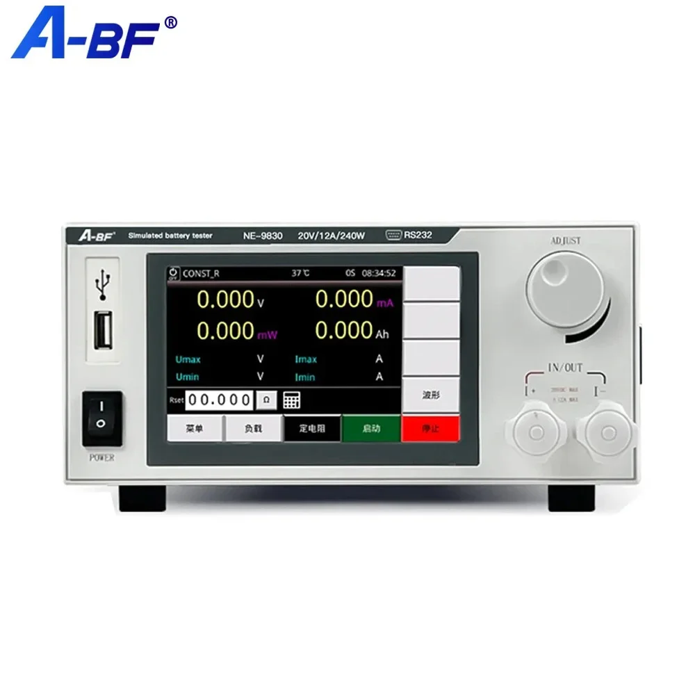 A-BF NE-9830 Series Bidirectional Power Supply/Analog Battery Touch Screen Digital Display High-Precision Electronic Load Meter