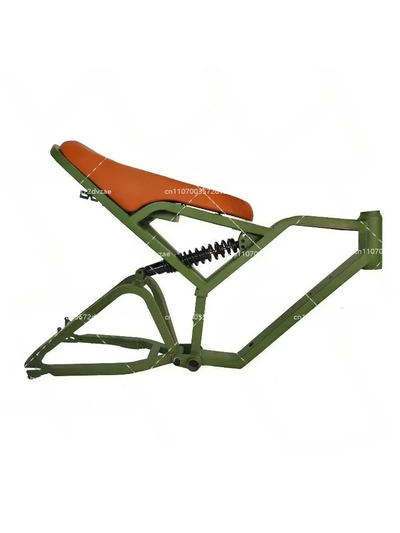 

20 Inch Retro E Bike Frame for Snow Off Road Electric Motorcycle Wholesale
