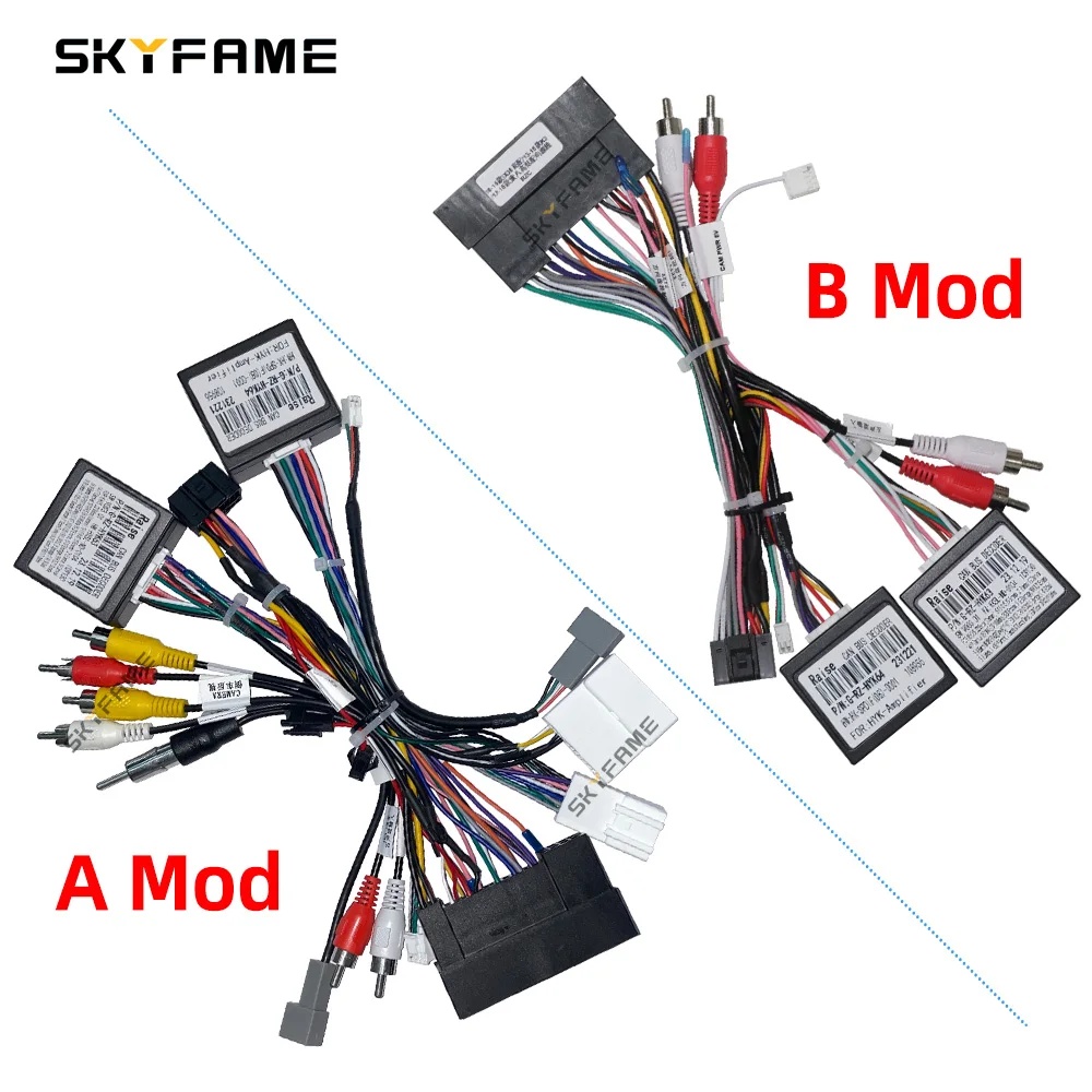 Skyfame Auto Kabelboom Adapter Met Canbus Doos Spdif Versterker Decoder Voor Hyundai Sonata 9 Kia KX7 KX5 Sonata 8 veloster