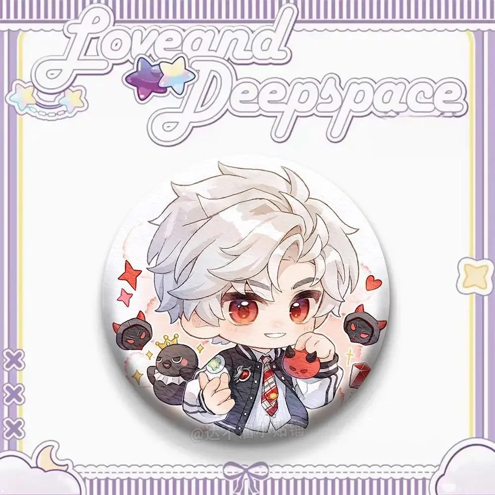 Игра-love-and-deepspace-crow-snowman-qinche-sylus-xavier-zayne-rafayel-Костюмы-для-косплея-spte-Оловоченная-булавка-Значок-Подвеска-Опора