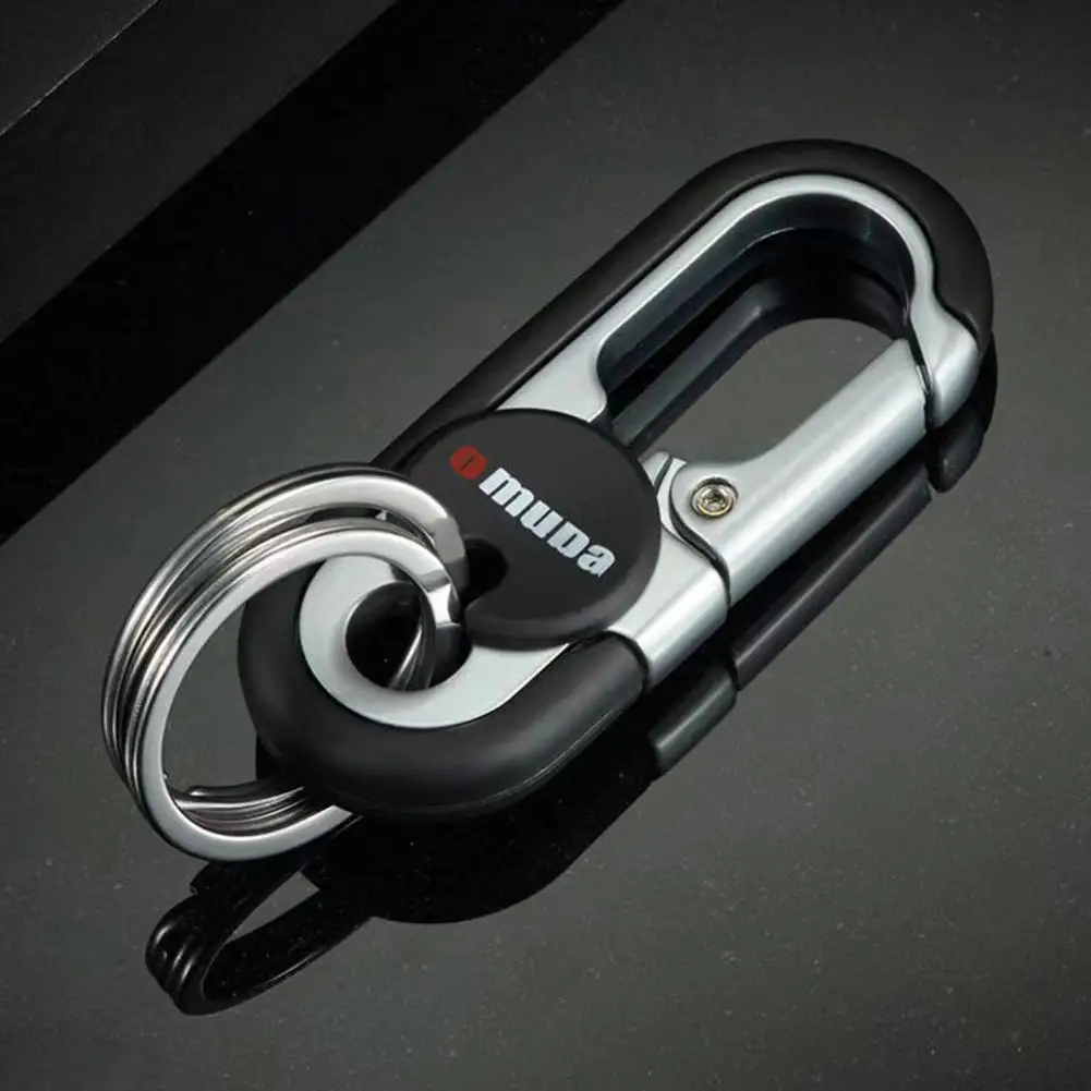 Safety Buckle High Hardness Carabiner Hook Corrosion Resistant Multipurpose  Durable Mini Buckle Clip with Keychain Set