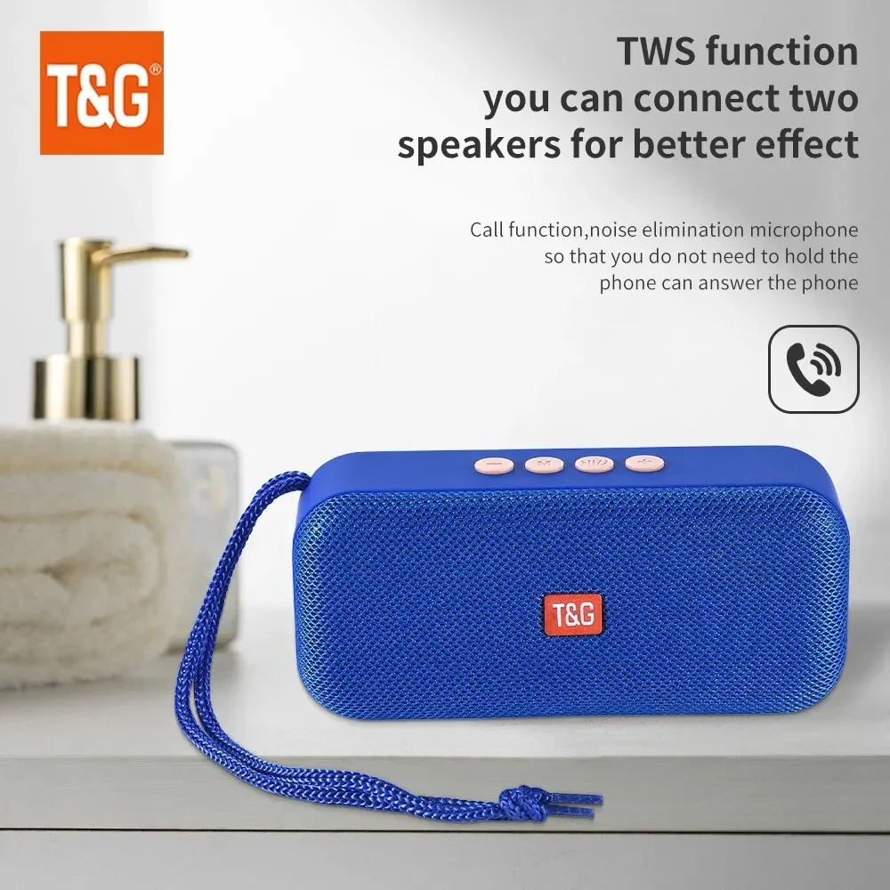 TG516 سمّاعات بلوتوث المحمولة في الهواء الطلق مكبر الصوت اللاسلكي مكبرات الصوت مكعب المتكلم مشغل موسيقى مضخم الصوت دعم TF بطاقة راديو FM