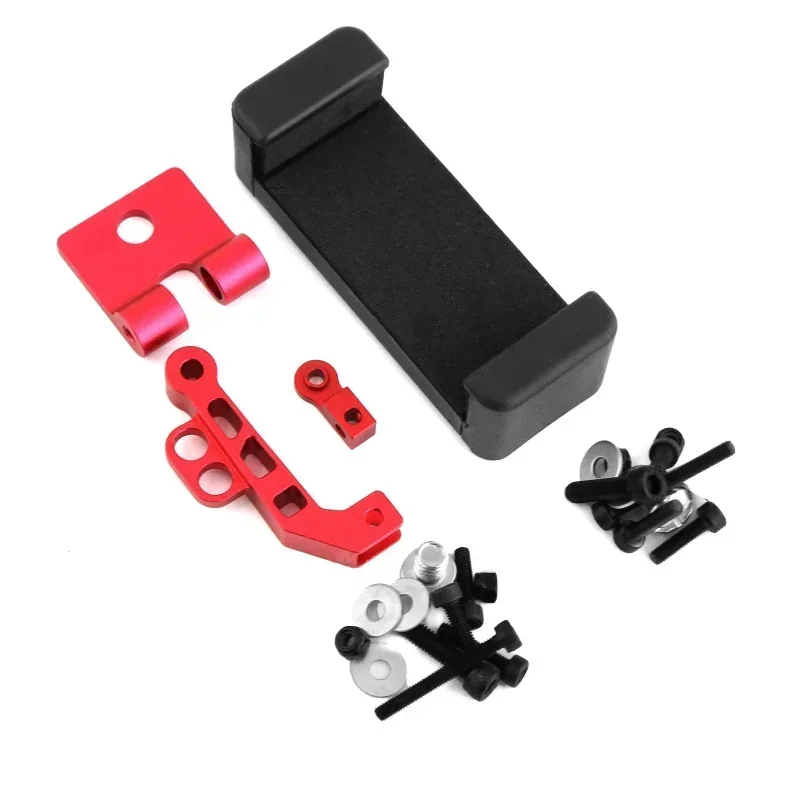 Soporte de teléfono Clip soporte de montaje para DumboRC X6 X4 2,4G 6CH transmisor control remoto 1/10 1/8 SCX10 D90 RC coche barco