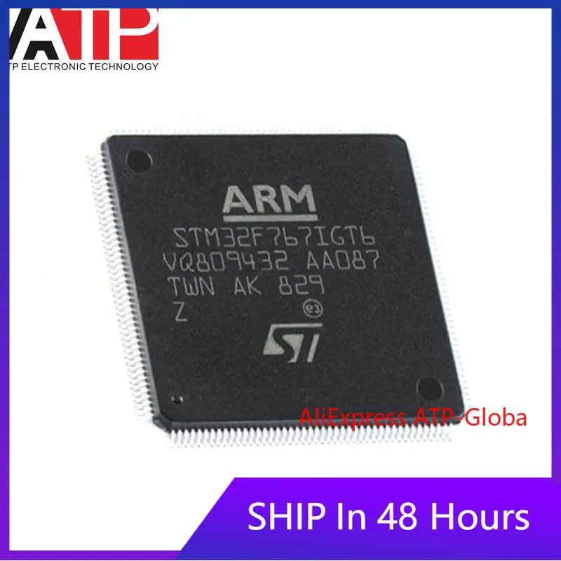 

1Pieces STM32F767IGT6 LQFP-176 STM32F767 Microcontroller Chip IC Integrated Circuit Original Brand New in stock