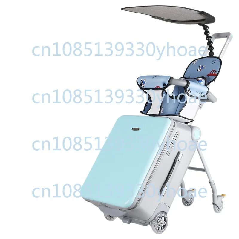 Children's suitcases Children can sit and ride trolley cases Lazy travel can be boarded