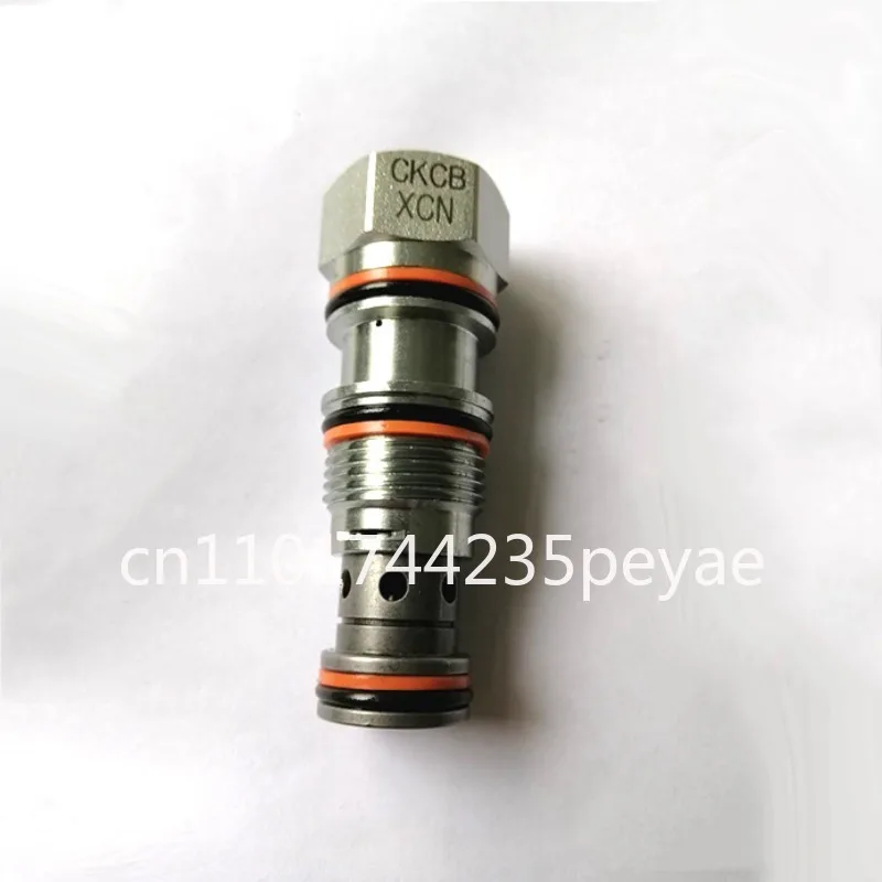 1PC Threaded Cartridge Valve SUN Hydraulic Control Check Valve, Paper Roll Clamp Flat Clamp Forklift Attachment Spool CKCB-XCN