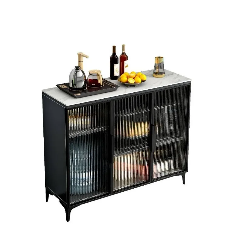 

Side cabinet simple light luxury kitchen storage