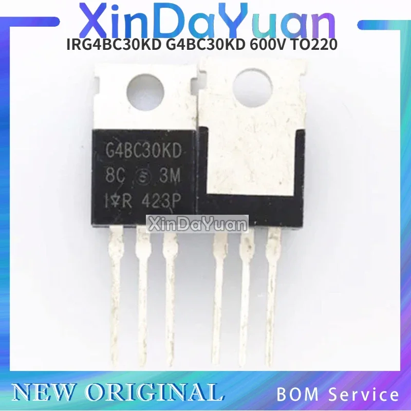 5 pcs IRG4BC30KD G4BC30KD 600V TO-220 IGBT