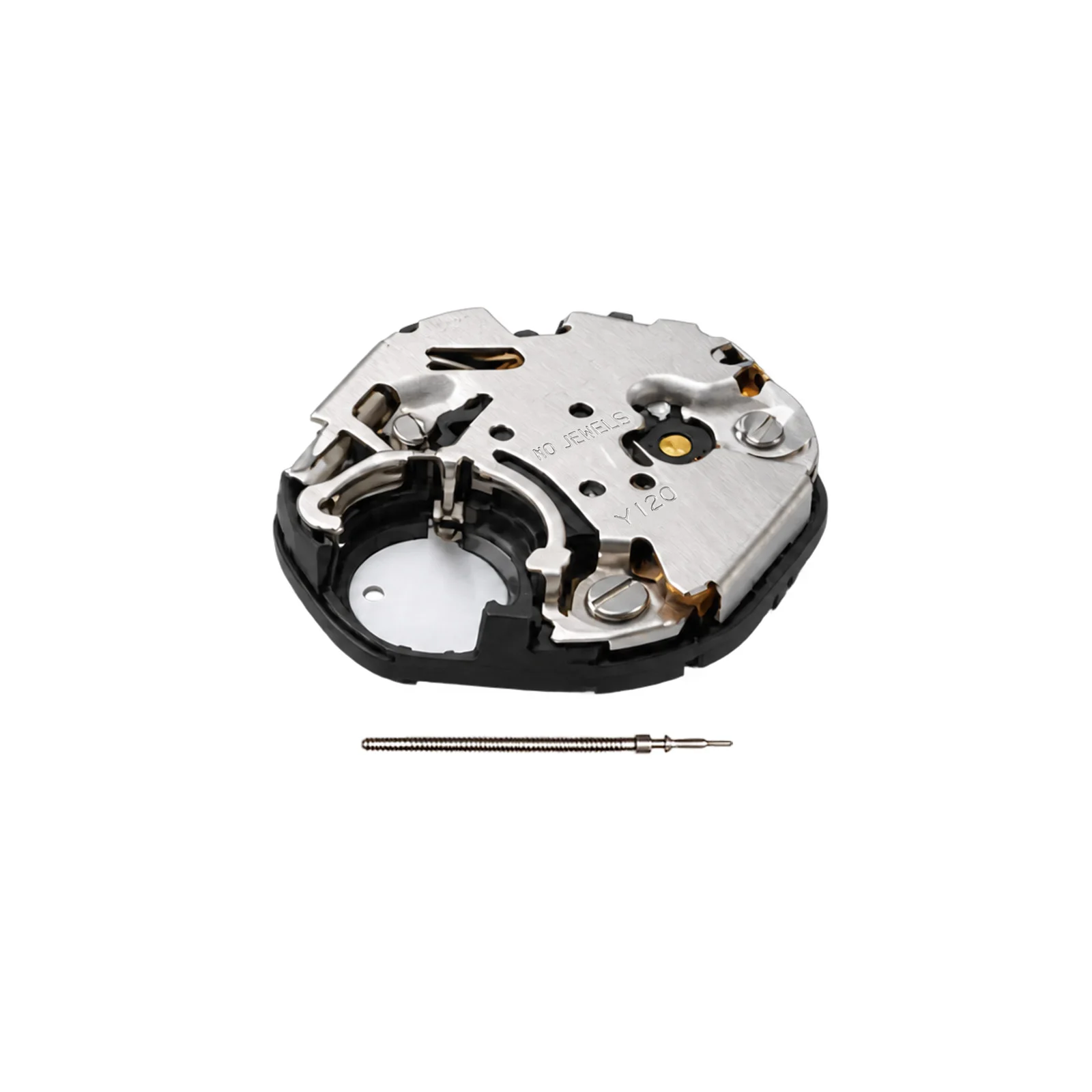 For Epson Y120E Quartz Movement 6 3/4 X 8 Ligne 15.3X17.8mm 2 Hands 377 Battery Replacement For Seiko SII Shiojiri