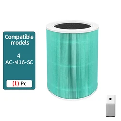 For Replacement Xiaomi Hepa Filter 4 Xiaomi Activated Carbon Filter 4 for Xiaomi Air Purifier 4 Xiaomi 4 Filter