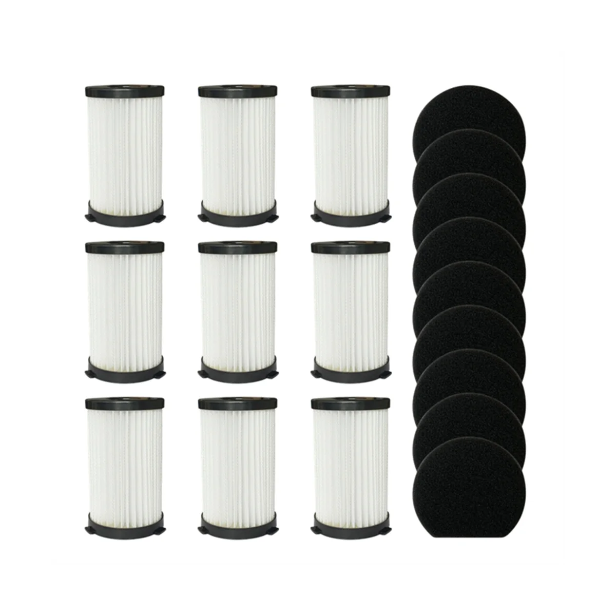 9 шт., Hepa-фильтр для D600, D601, Thunderbrush 520