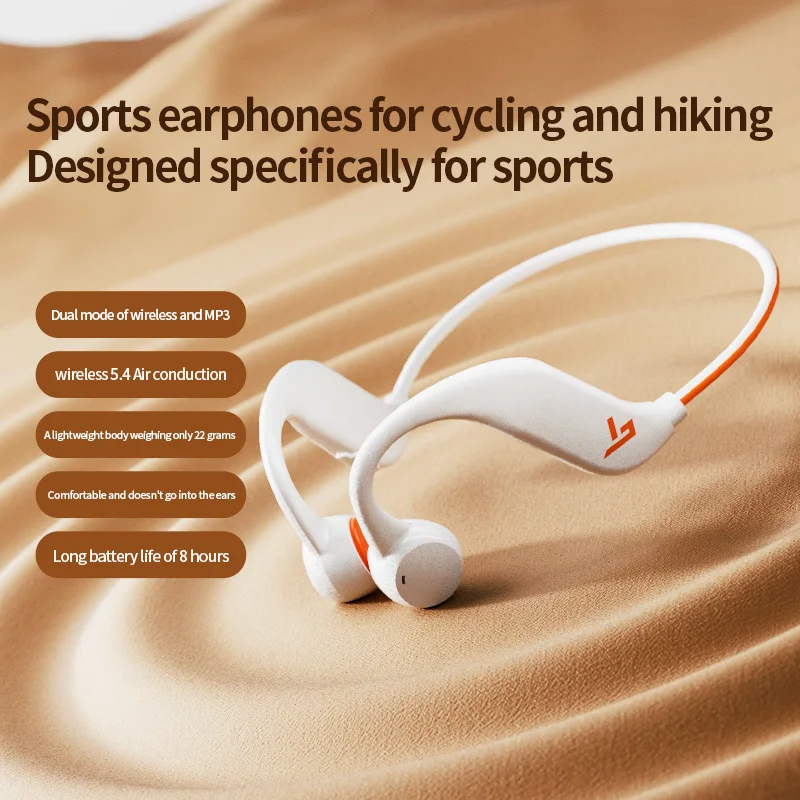 

Best Luminous Bone Conduction Wireless Bluetooth Earphones Ultra Long Endurance Support Card Insertion Running Sports Earphones