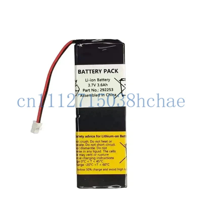 

3.7V 3.6Ah 292253 for COHN Rechargeable Li-ion Battery