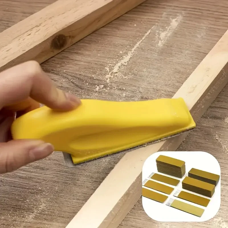 15/36/71 Pcs sander set for small projects: 3.5 x 1 detail sanding tool with 80-600 mesh sandpaper, woodworking