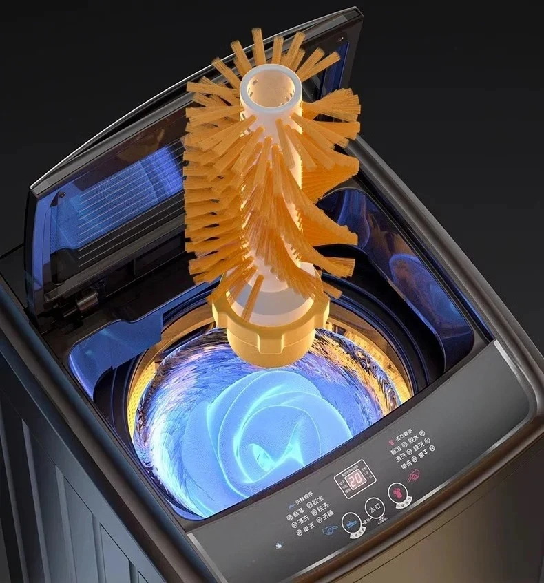 220V Chigo Automatic Shoe Washing Machine with Drying Function Smart Brush Washer for Home Use
