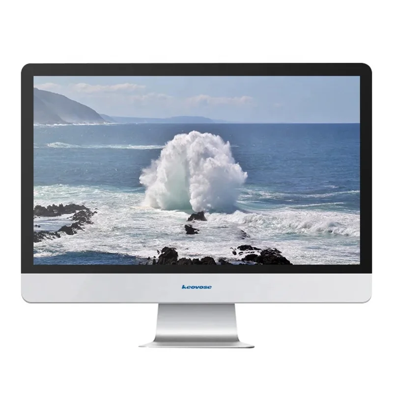 كمبيوتر مكتبي الكل في واحد مقاس 18.5 بوصة يعمل باللمس Core I3 I5 I7 AIO SSD 128G 256G 512G DDR3 RAM للألعاب التجارية لوحة TN EU AU