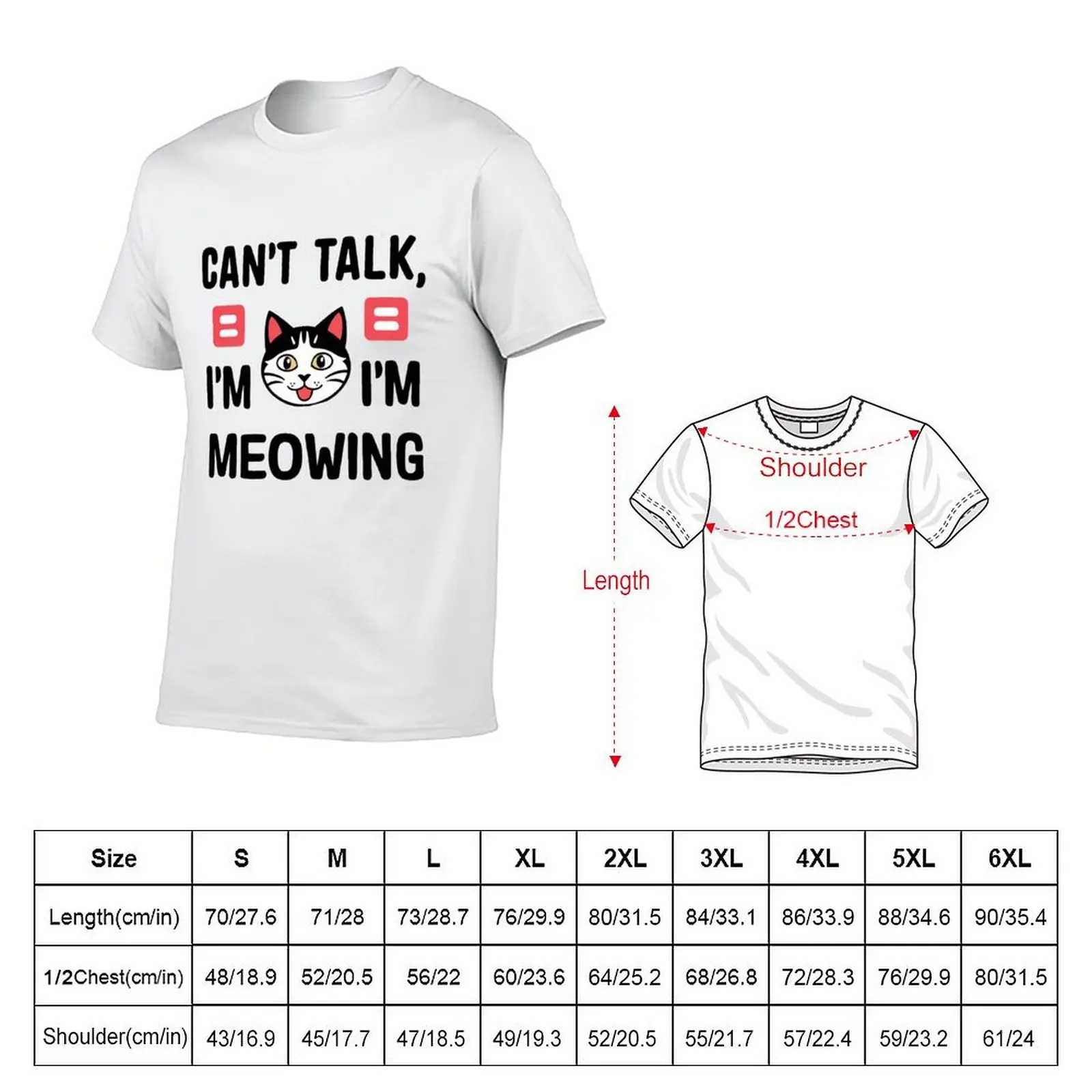cant talk im mewing T-Shirt Fitness Training Breathable Tee