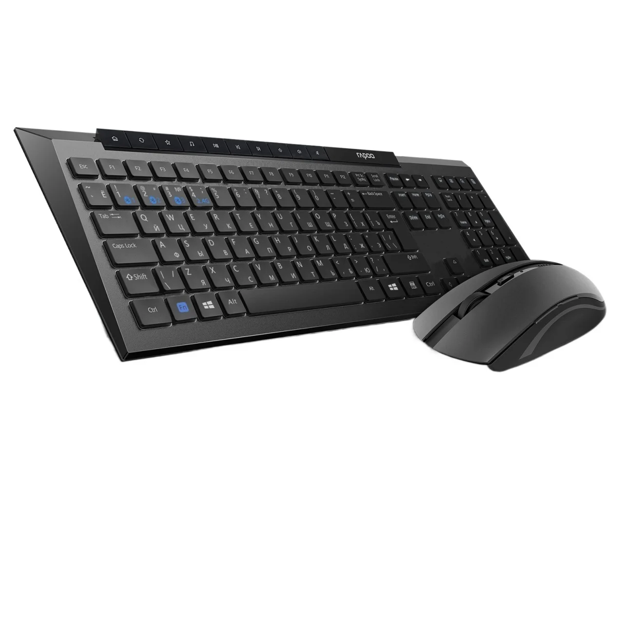 

New 8210M Multiple Mode Wireless Keyboard and Mouse Russian Keyboard Optical High Definition Tracking Engine 1600 DPI Mouse