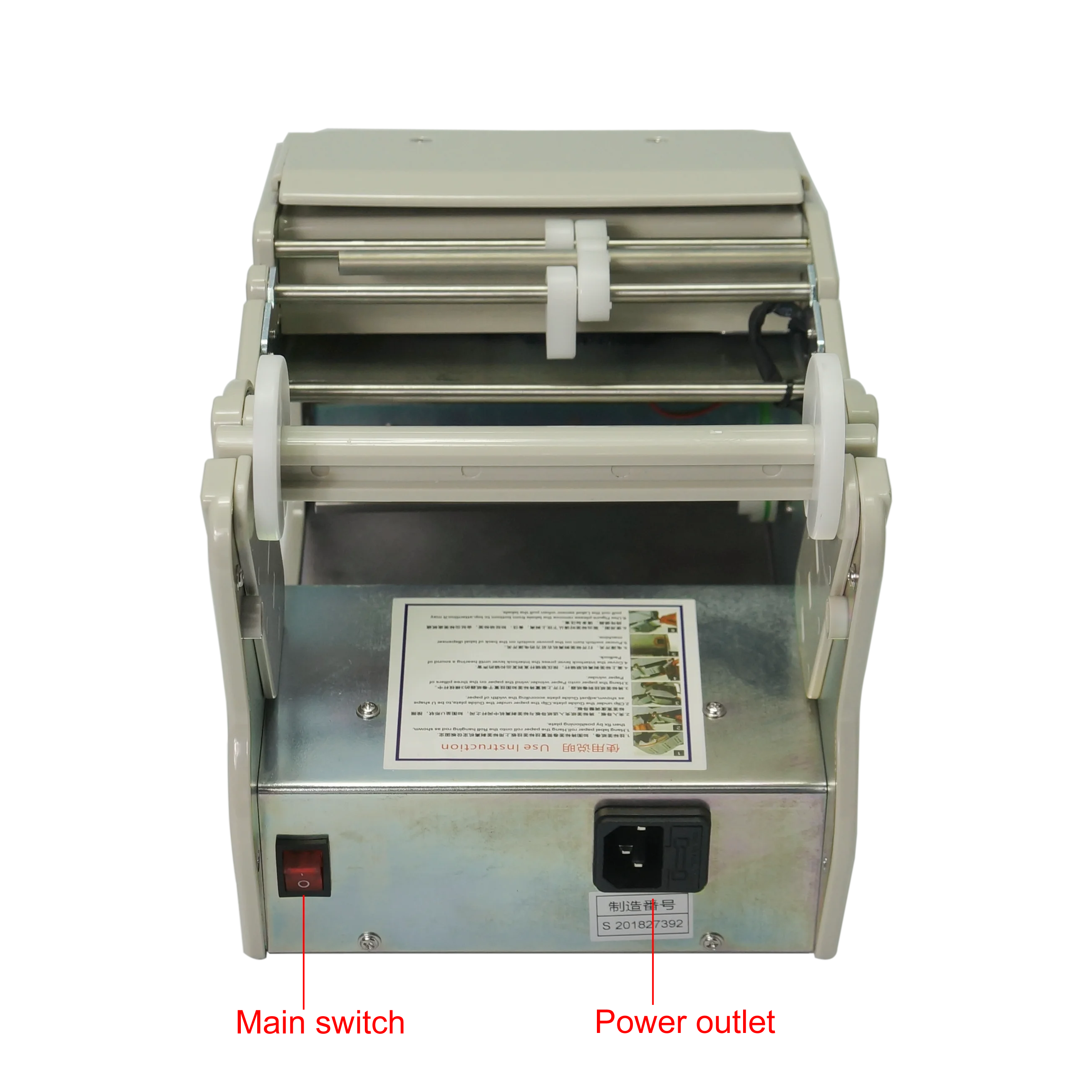 AL X130 130mm High quality Automatic Label Stripping Dispenser Machine for Self-adhesive Labels/Bar Codes auto Peeling