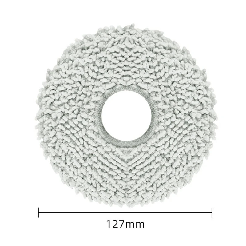 Serpillière Everths Rag pour Ecovacs Deebot X2 Pro / DEX86 Robot Aspirateur, Accessoires de Remplacement, Pièces de Rechange