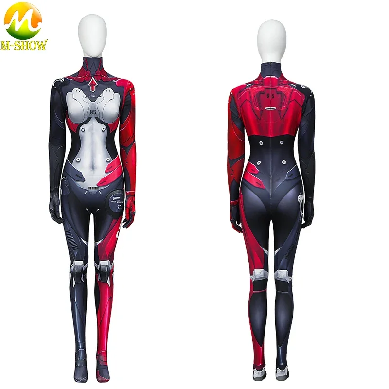 ชุดจั๊มสูท Zentai ลาย3D ซูเปอร์ฮีโร่หญิงชุดคอสเพลย์ผู้หญิงหอคอยแห่งจินตนาการ