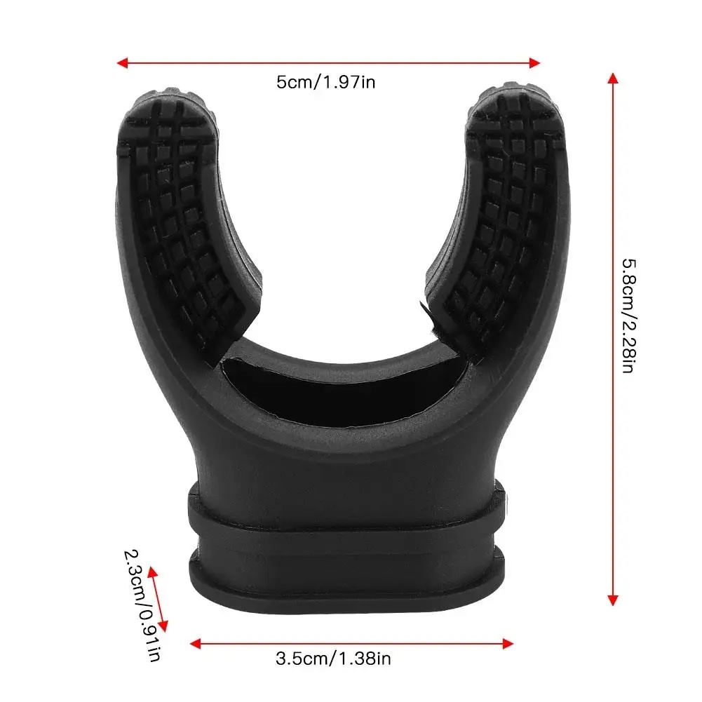 Silicone Dive Snorkel Mouthpiece for Diving - Comfortable Bite Piece for Snorkeling Equipment