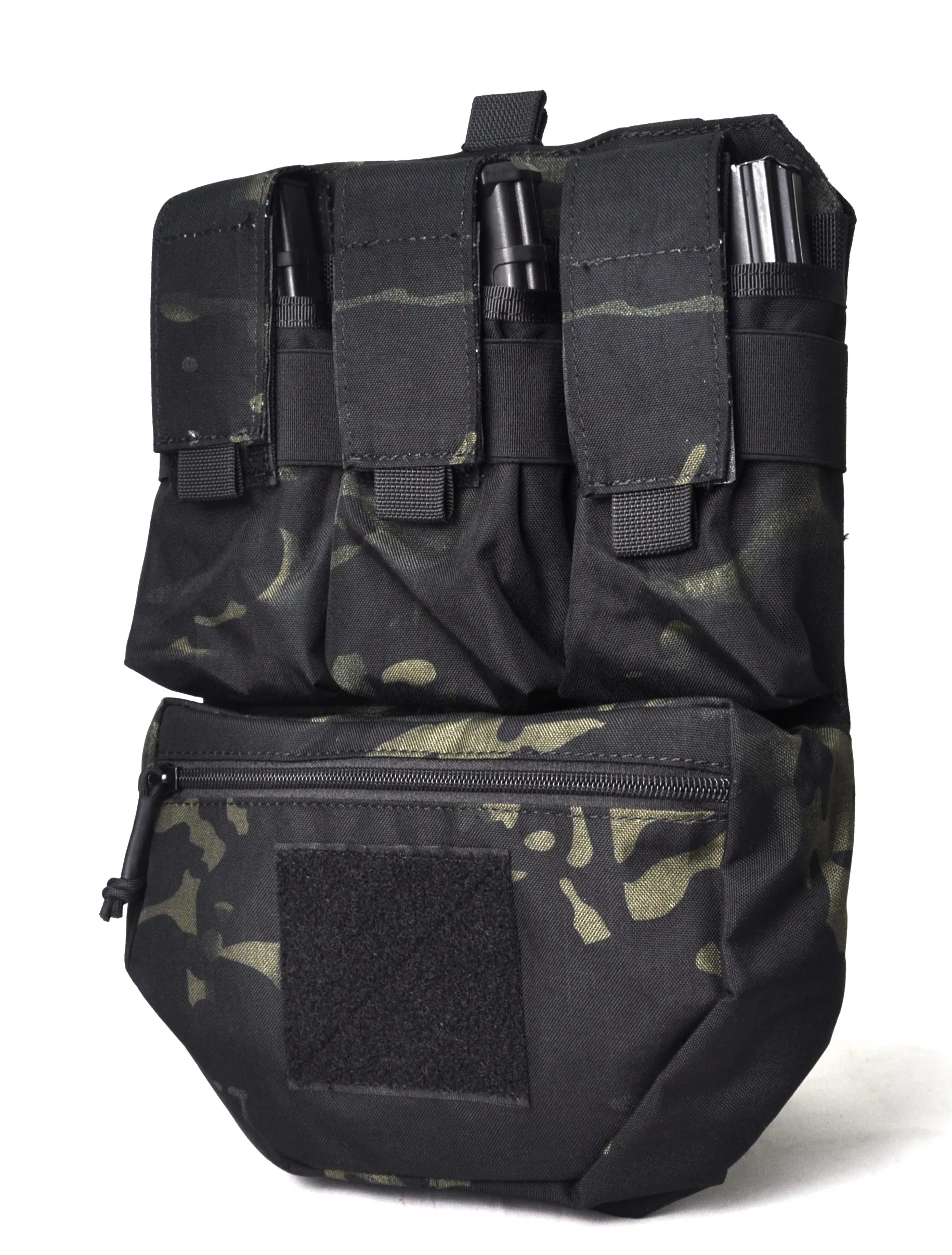 Multifuncional Nylon Outdoor Combat Plate Carrier, Bolsa tática, Bolsa de água, Training Molle Bag, Painel traseiro para colete