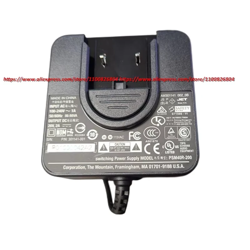 Genuine For BOSE Sounddock Digital Music System Portable Switching Power Supply PSM41R-200 PSM40R-200 AC Adapter Charger 20V 2A
