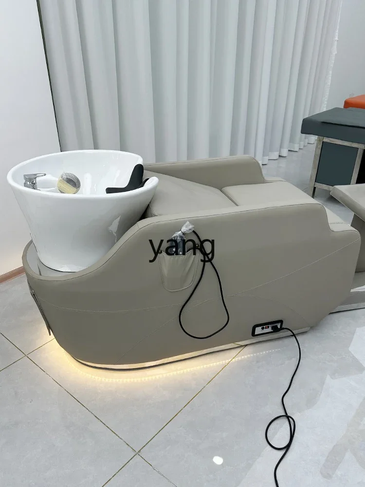 LMM hairdresser intelligent electric shampoo bed automatic hairdresser shampoo integrated bed