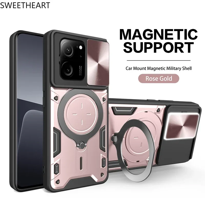 جراب دوار لكاميرا الشريحة بالامتزاز المغناطيسي لكاميرا xx6 X5 X4 M6 F6 F5 M4 13T 12T 11T Pro M5S F3 M3 C50 C40