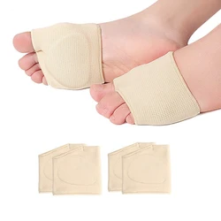 Fabric Gel Metatarsal Ball Of Foot Insoles Pads Cushions Forefoot Pain Support Front Foot Pad Feet Foot Care Tool Orthope
