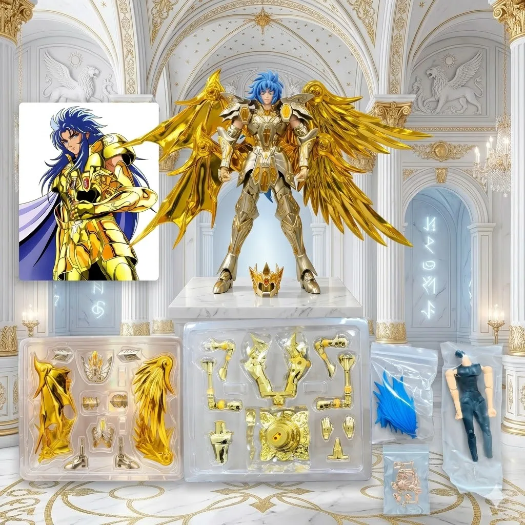 [Доставка за 9 часов] В наличии GT Saint Seiya Metal Armor Myth Cloth EX Gemini Saga SOG/Soul of God Золотые Рыцари Зодиака Фигурка