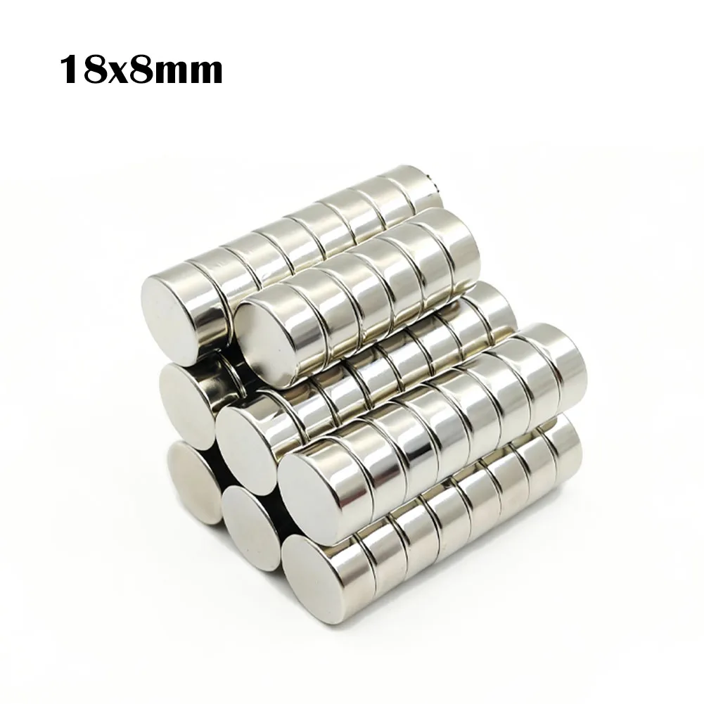 

Strong Magnet 18x8mm Round Magnet Neodymium Magnets Powerful Magnets N35 Permanent Magnetic NdfeB Imane Diy Refrigerator Magnet