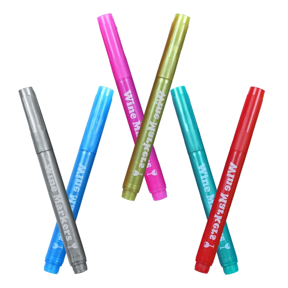 

6-шт. маркеры с толстым наконечником, краска для рисования, пластиковые маркеры, зеркало, временная маркировка