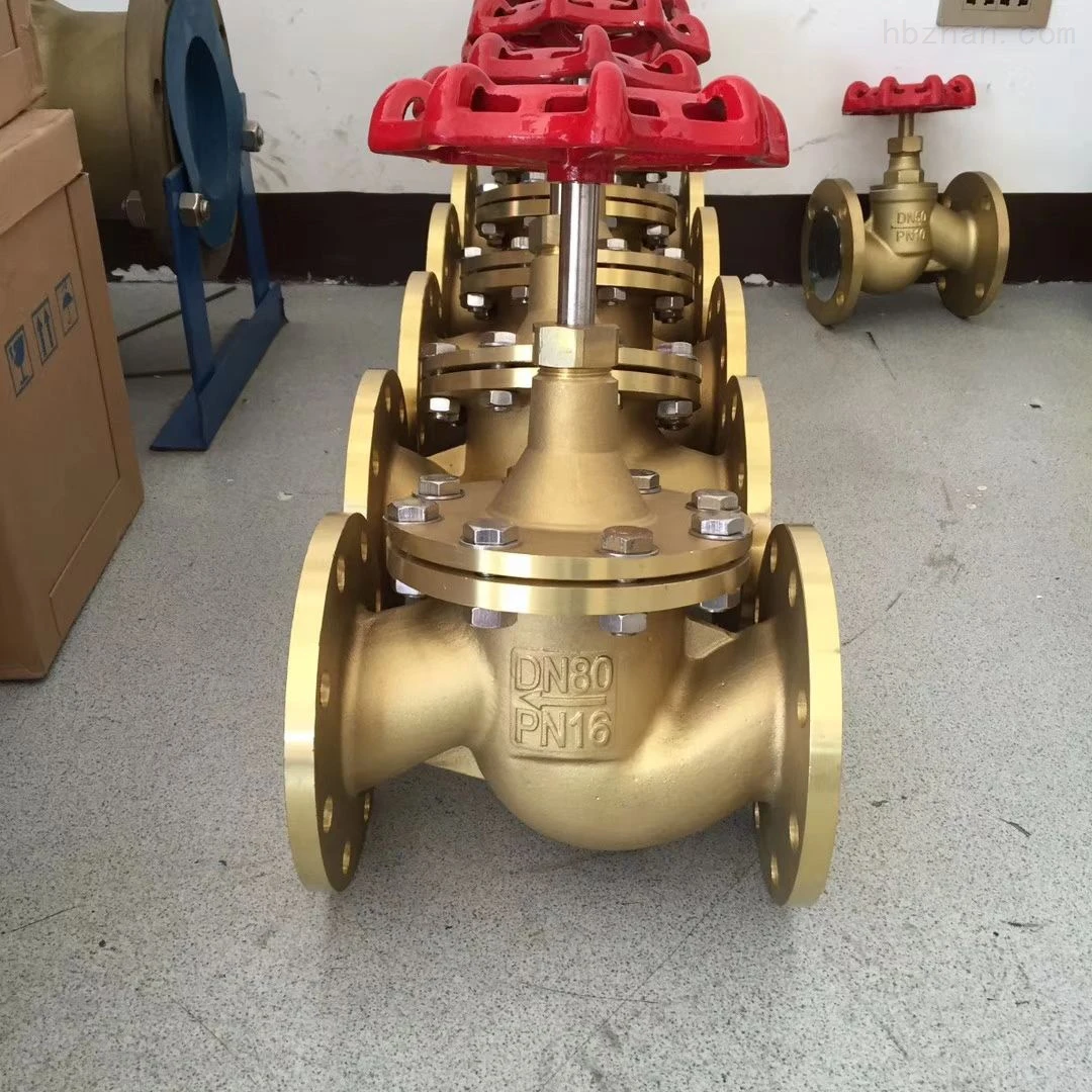 ISO DN15 DN300 dn 20 High Temperature Flange Type Brass Globe Valve