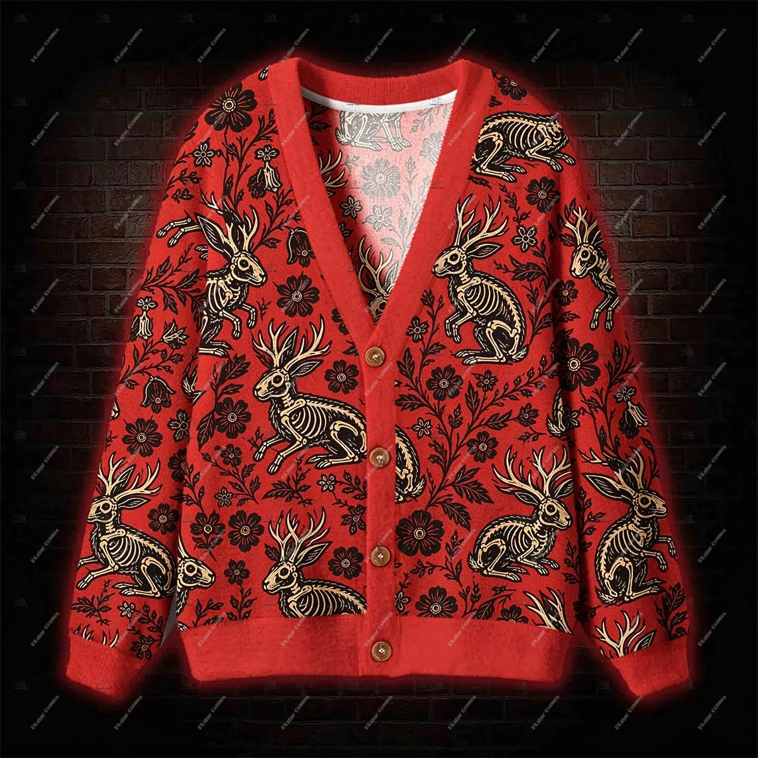 Christmas Halloween Witch Dark Style Outfit Vintage Cardigan Sweatshirt 3DPrint Harajuku Streetwear Casual Funny Long Sleeves Q4