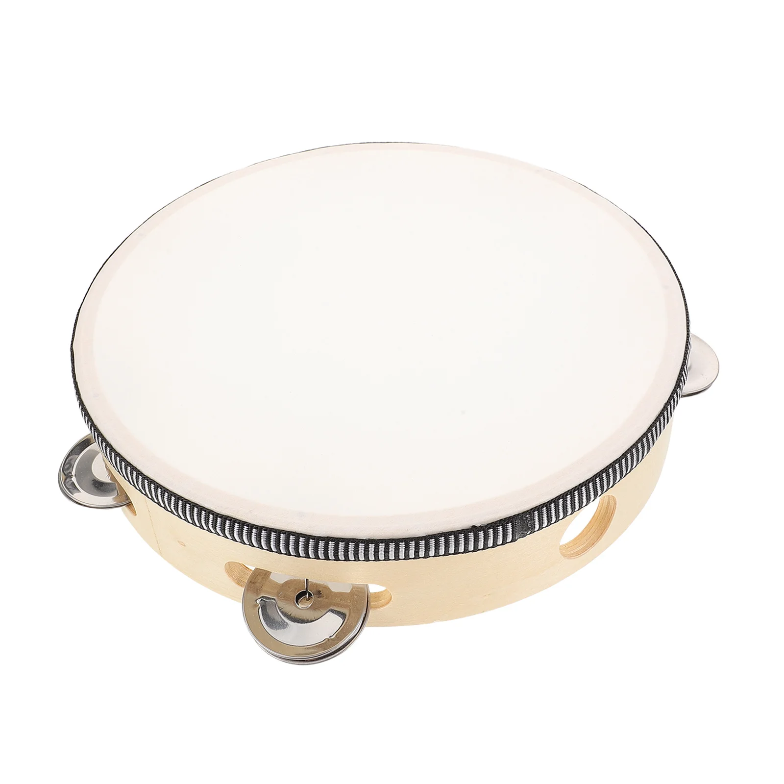 

8 Inch Wooden Handheld Drum For Kids Orff Inspired Percussion Instrument Musical Educational Rhythm Development Childrens Hand