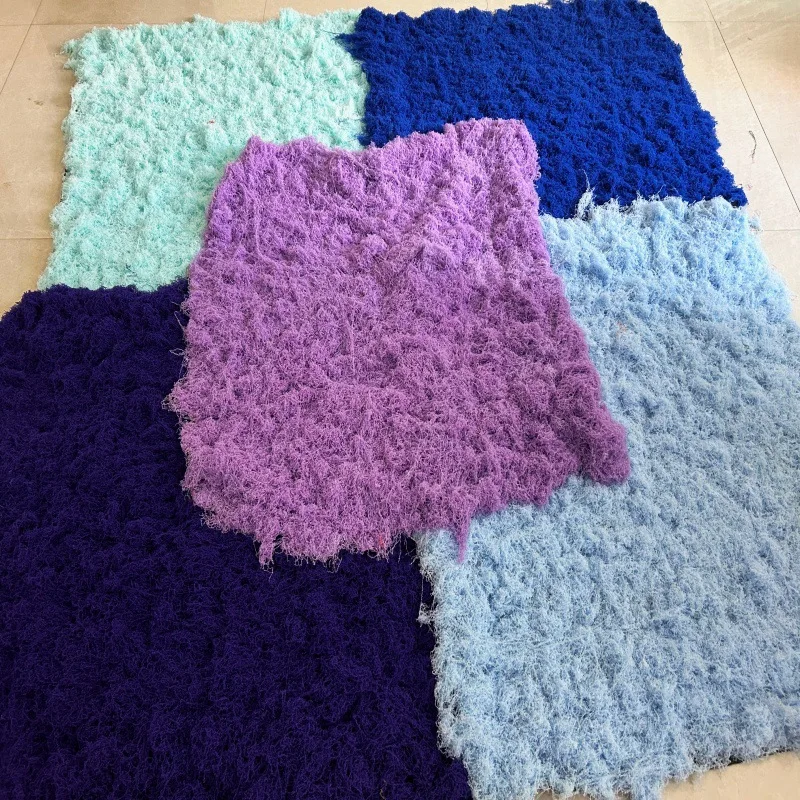 Aqumotic 1meter Artificial Turf Rug Color Lawn Indoor and Outdoor Grass Rug Synthetic Turf Mat Carpet Wedding Floor Mat