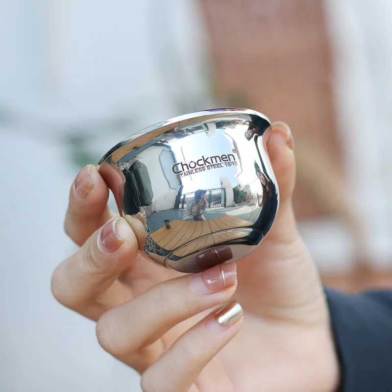 

316 Stainless Steel Wine Cups Set of 4 Unbreakable Metal Beer Glasses Dishwasher Safe Barware Camping Whiskey Tasting Gift