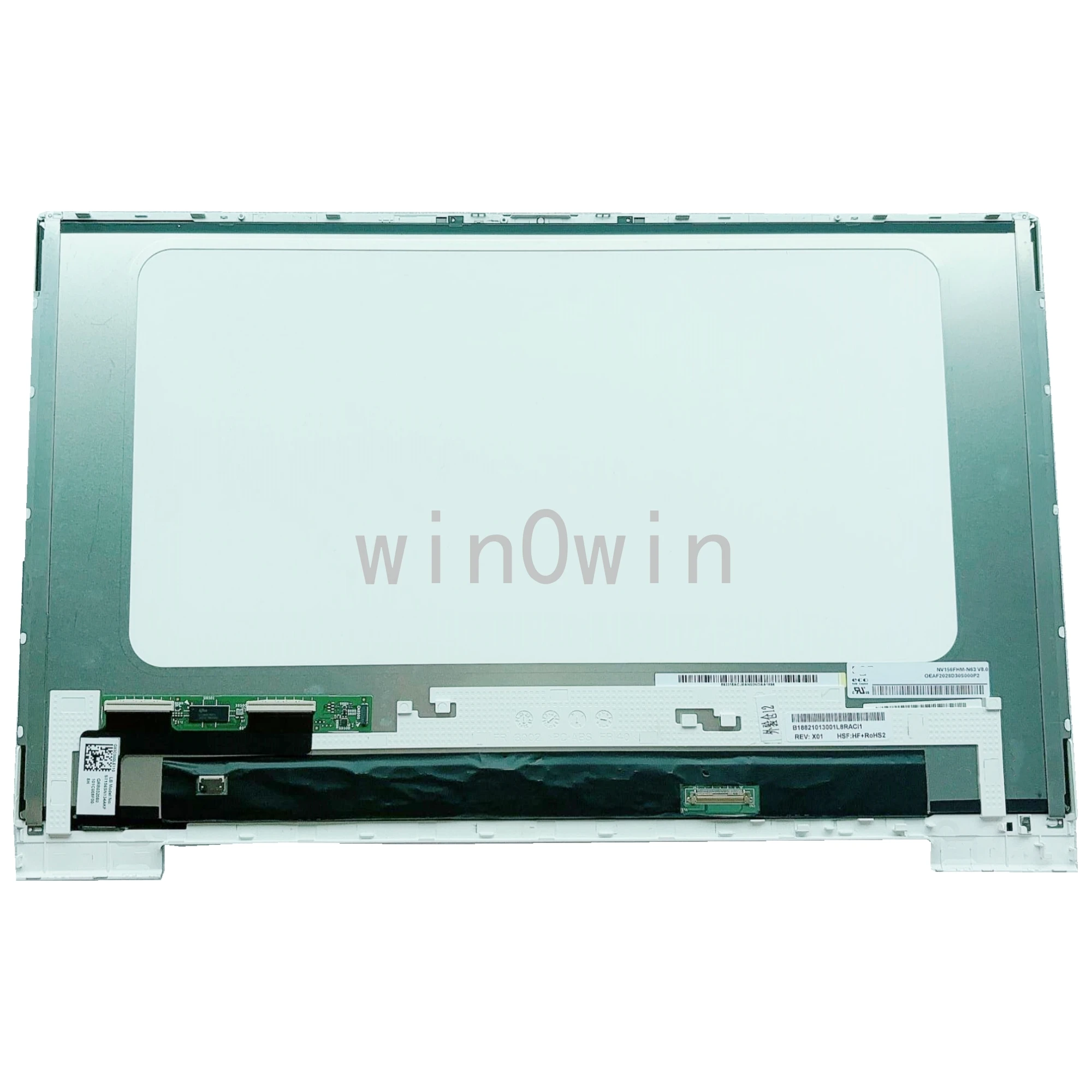 NV156FHM-N63 for 15.6'' LED LCD Display Touch Screen Digitizer Assembly 1920x1080 with Frame