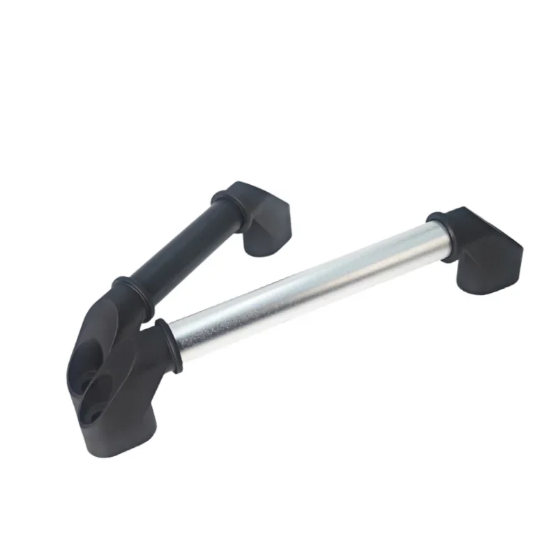 Manija Tubular de aleación de aluminio con espaciado de orificios de 200mm-650mm, carrito de herramientas, puerta de armario corredera mecánica, manija de máquina de soldadura, 1 Uds.
